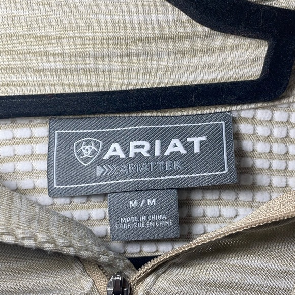 Ariat Shirt - Mens Cream Color - Size M - Picture 2 of 10